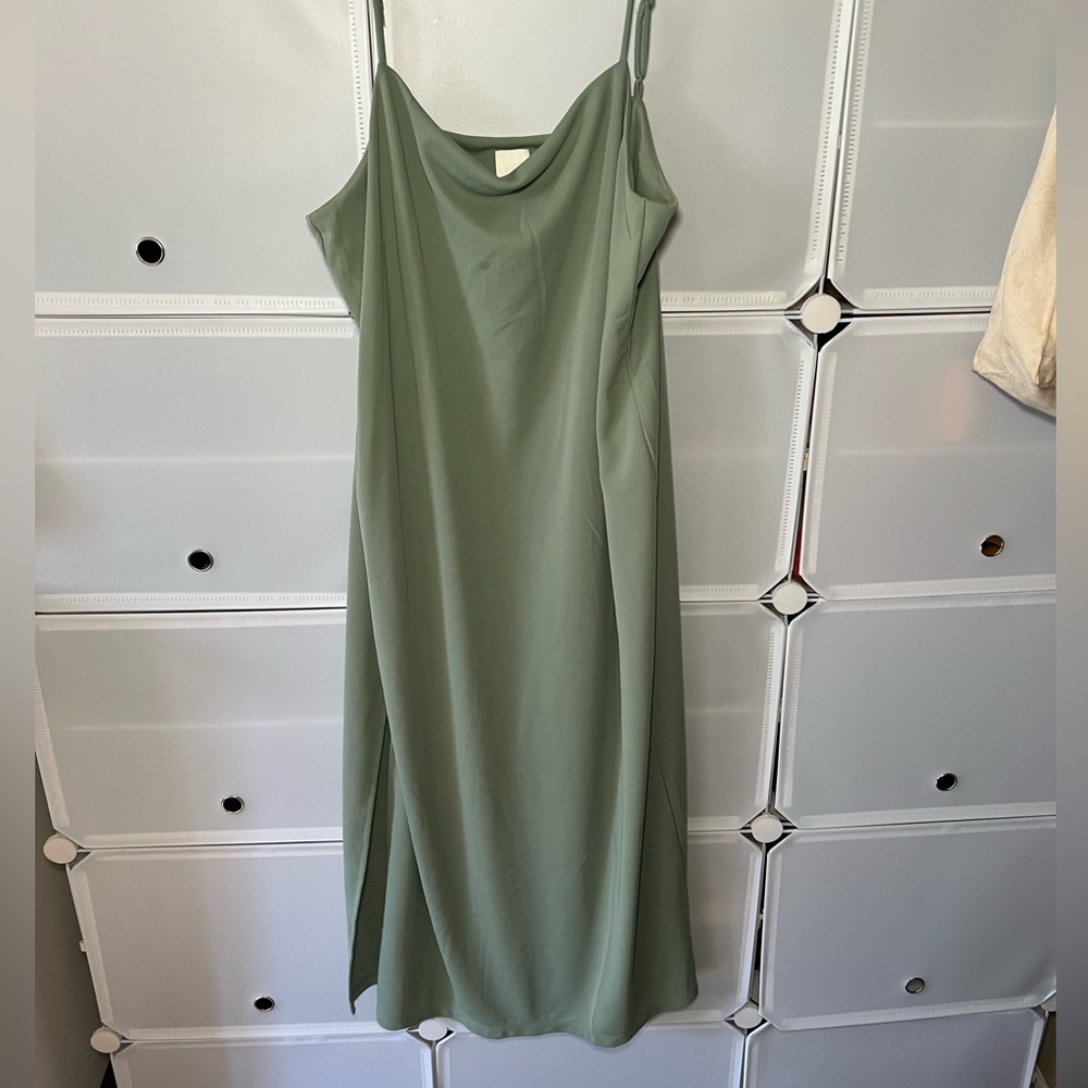 Green dress